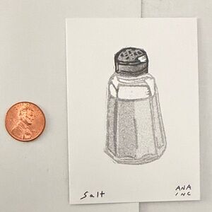 Inciardi mini print - salt shaker
